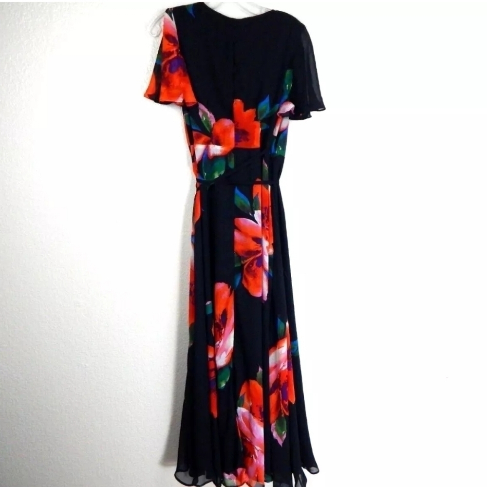 Lulus Sonic Boom Wrap Maxi Dress View 3